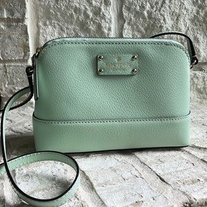Kate Spade Mint Green Crossbody Purse
